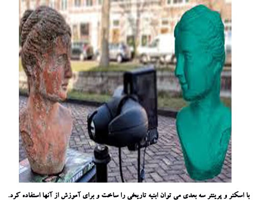 خدمات اسکنر سه بعدی